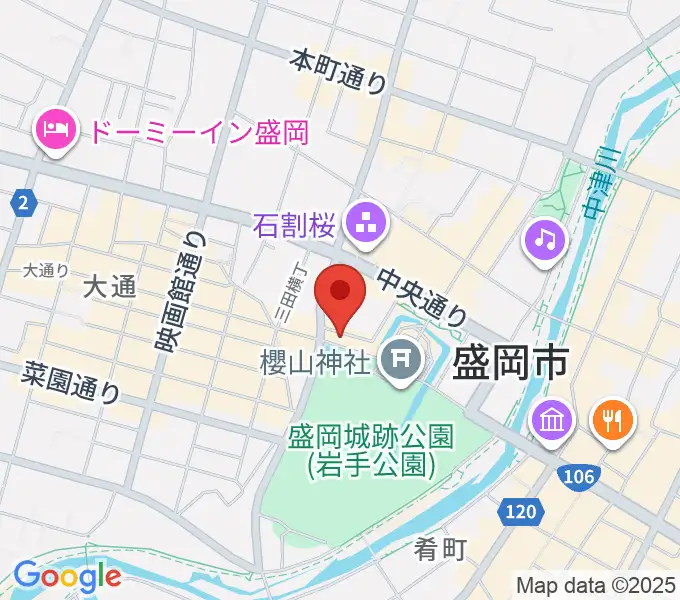 NEAT RECORDSの地図