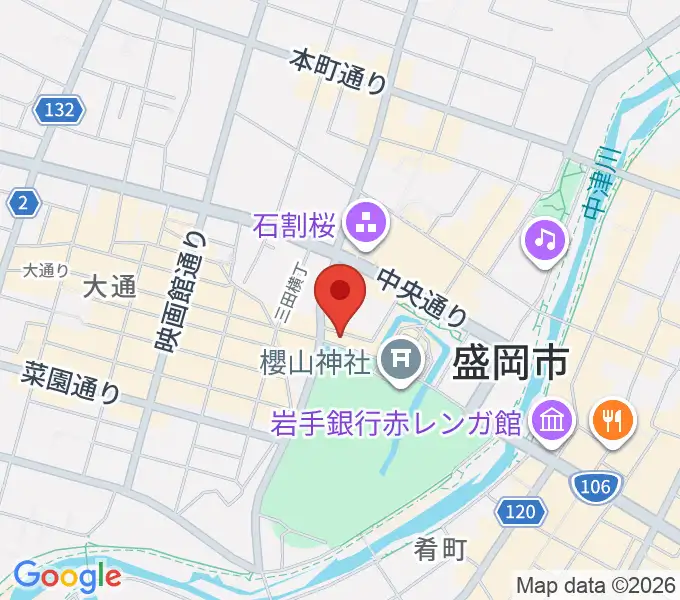 NEAT RECORDSの地図