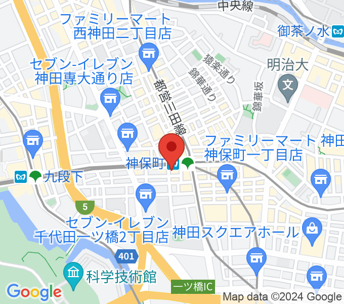 富士レコード社の場所