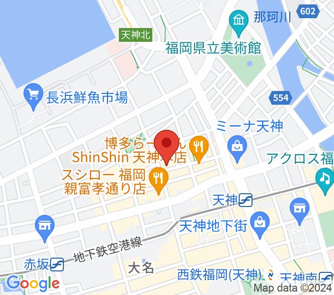福岡STAND-BOPの場所