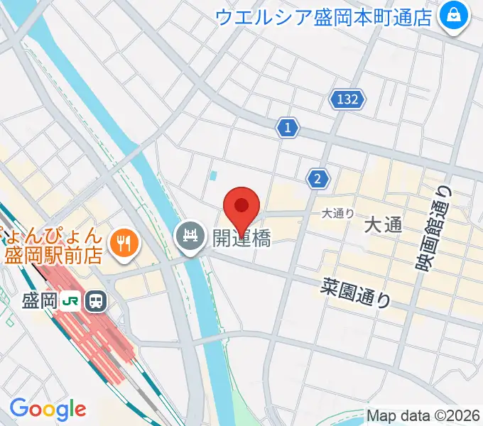 Knowledge Recordsの地図