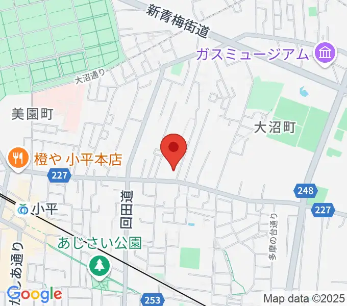 高木秀直チェロ教室の地図