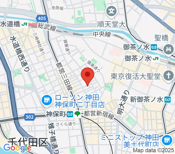 ラバーガード・レコードの地図