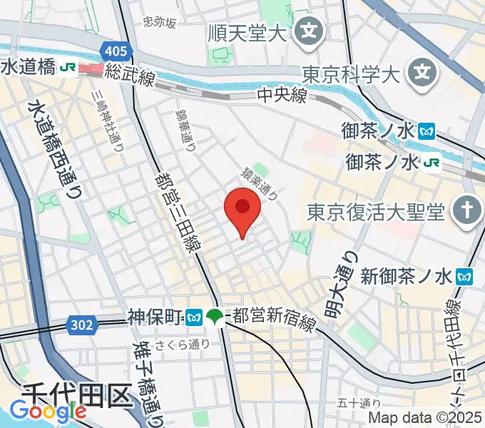 ラバーガード・レコードの地図