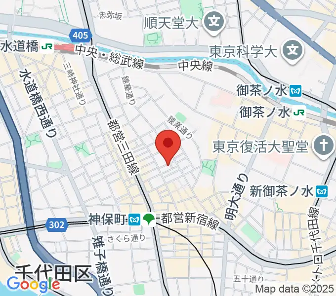 ラバーガード・レコードの地図