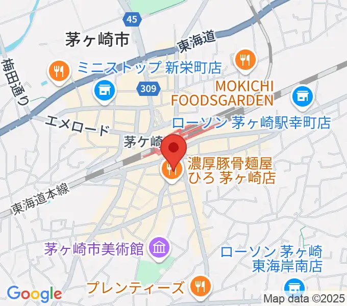 LUSH LIFEの地図