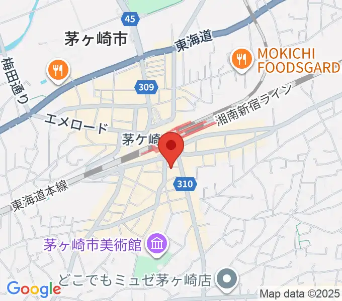 LUSH LIFEの地図