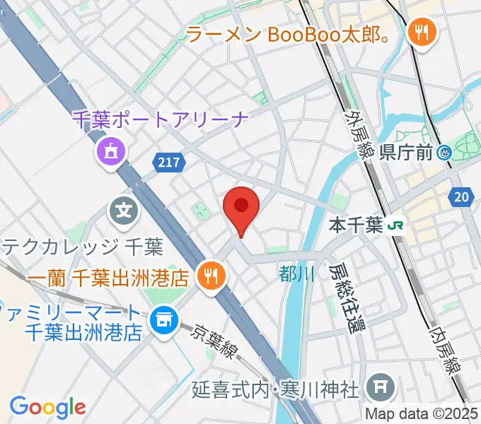 DROPS RECORDの地図