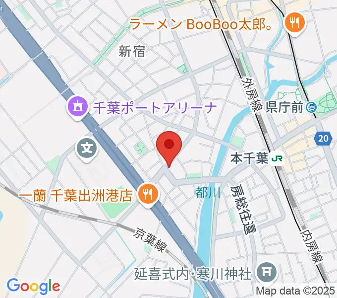 DROPS RECORDの地図