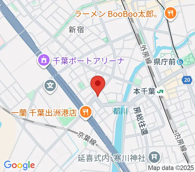 DROPS RECORDの地図