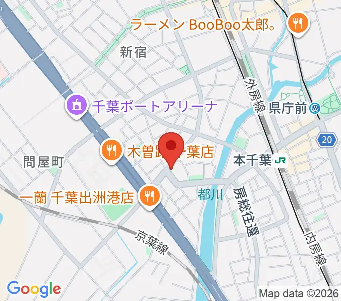 DROPS RECORDの地図