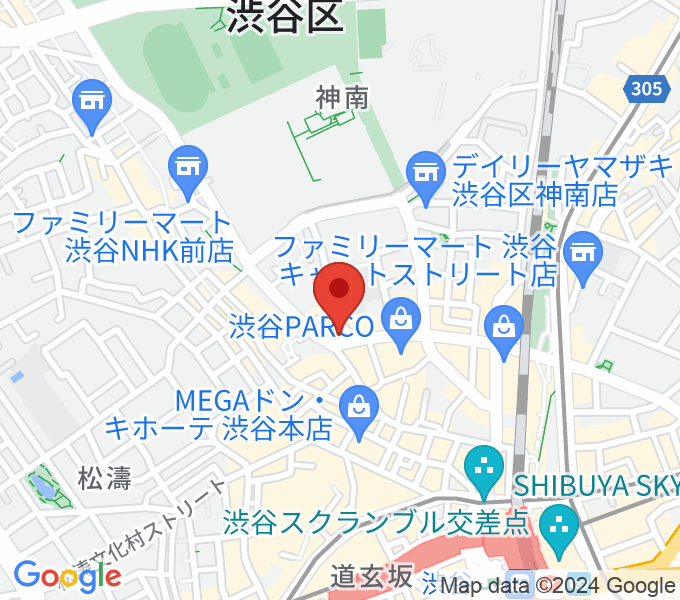 渋谷ROOTSの場所