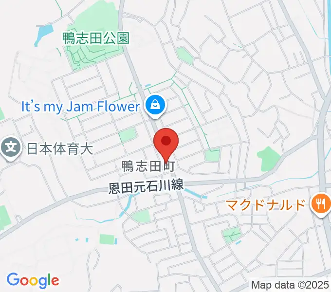 中古レコードのタチバナの地図