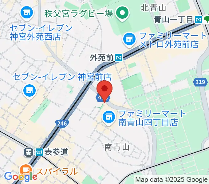 南青山MANDALAの地図