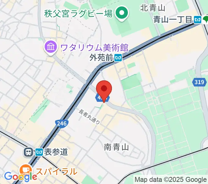 南青山MANDALAの地図