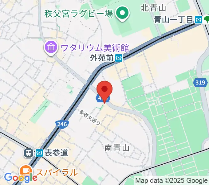 南青山MANDALAの地図