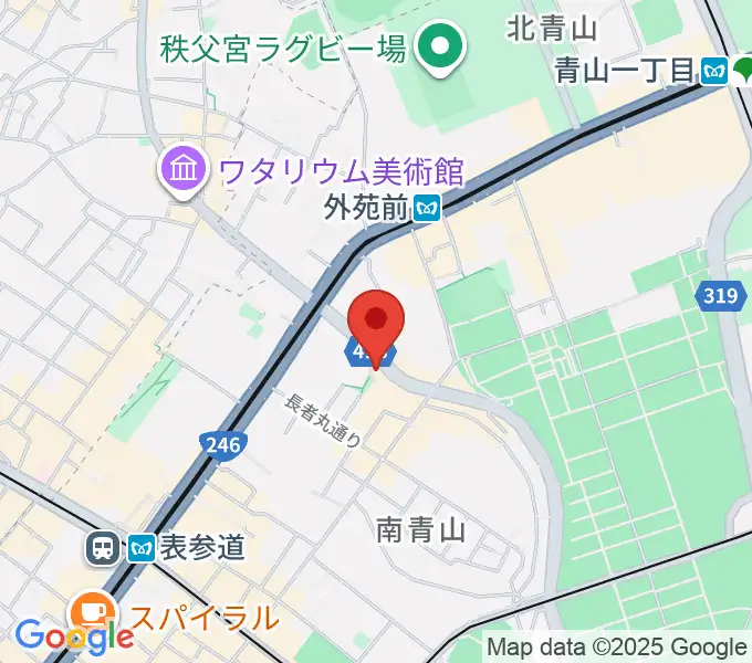 南青山MANDALAの地図