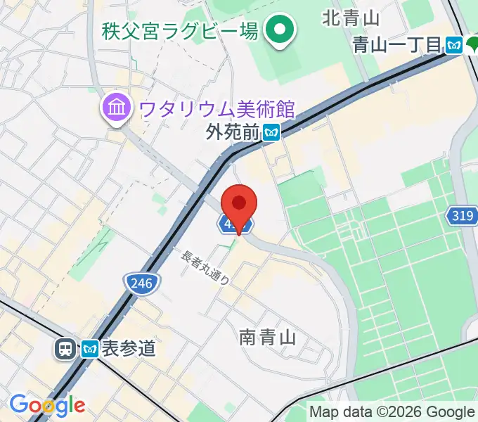 南青山MANDALAの地図