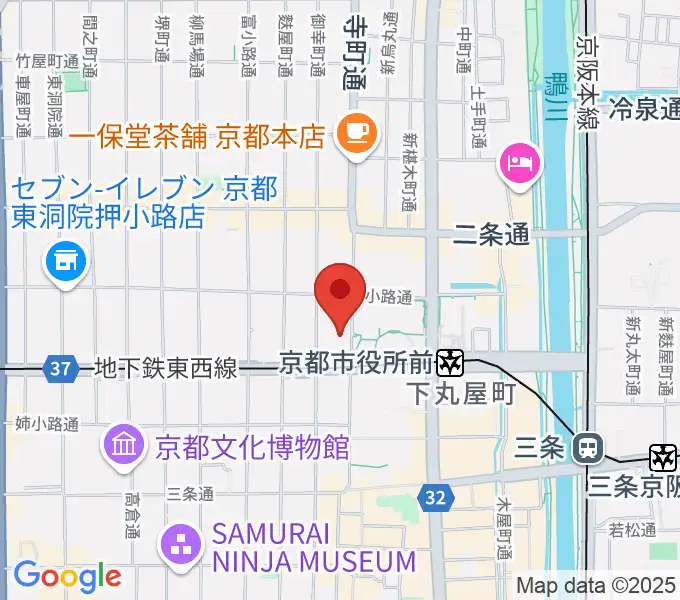 京都ホットラインの地図