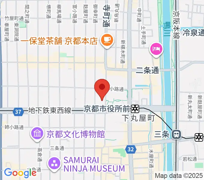 京都ホットラインの地図