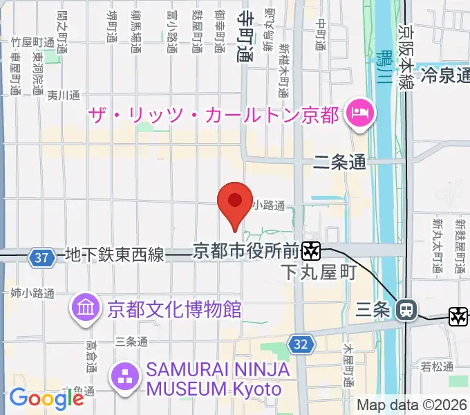 京都ホットラインの地図