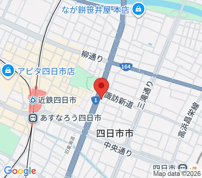 ルークレコーズの地図