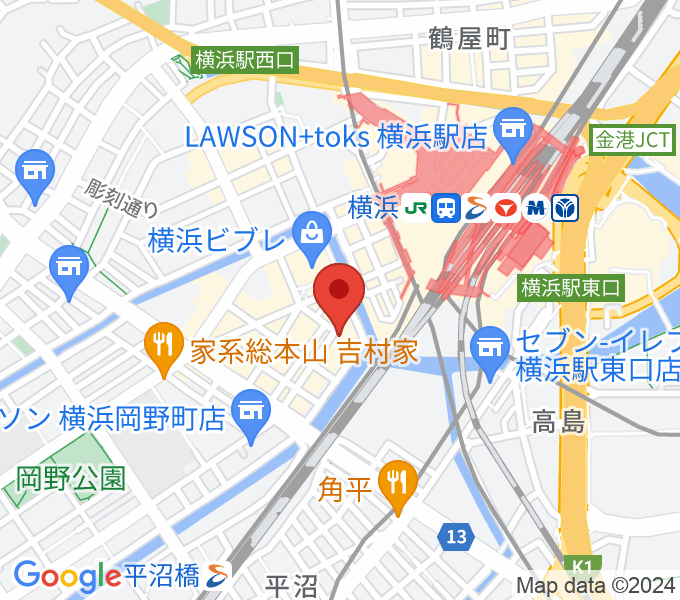 横浜O-SITEの場所