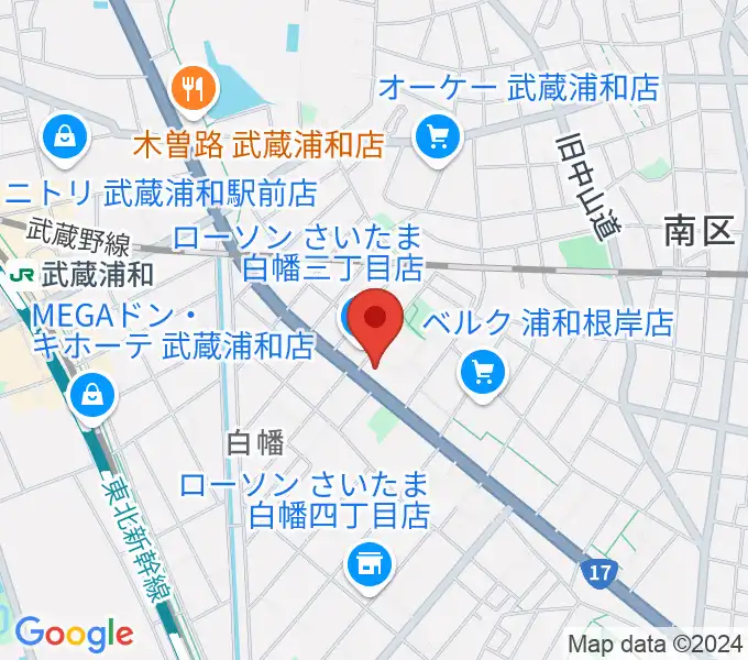 トニカ バイオリン・ピアノ教室の地図