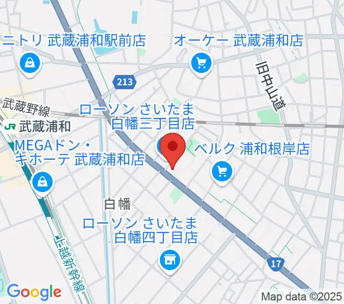 トニカ バイオリン・ピアノ教室の地図