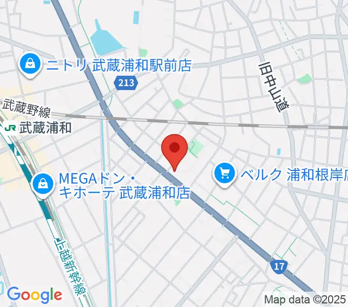 トニカ バイオリン・ピアノ教室の地図