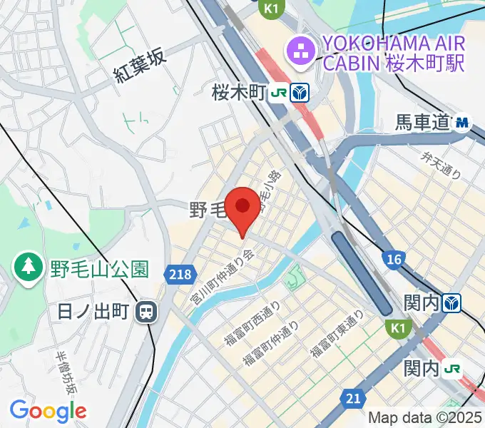 野毛ルタンペルデュの地図