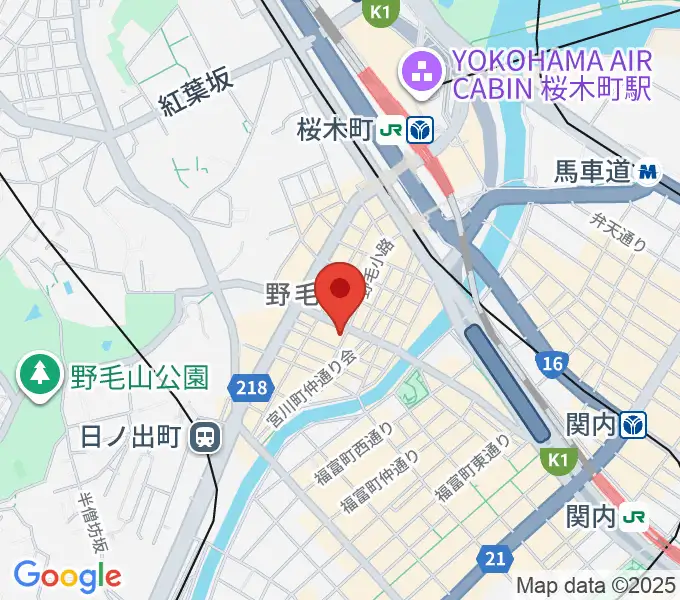 野毛ルタンペルデュの地図