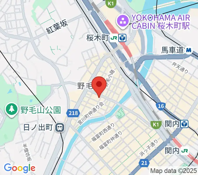 野毛ルタンペルデュの地図