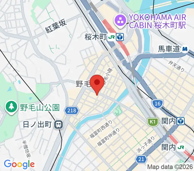 野毛ルタンペルデュの地図