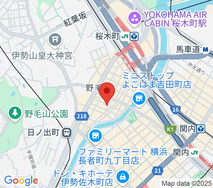 Cabaret Café うっふの地図