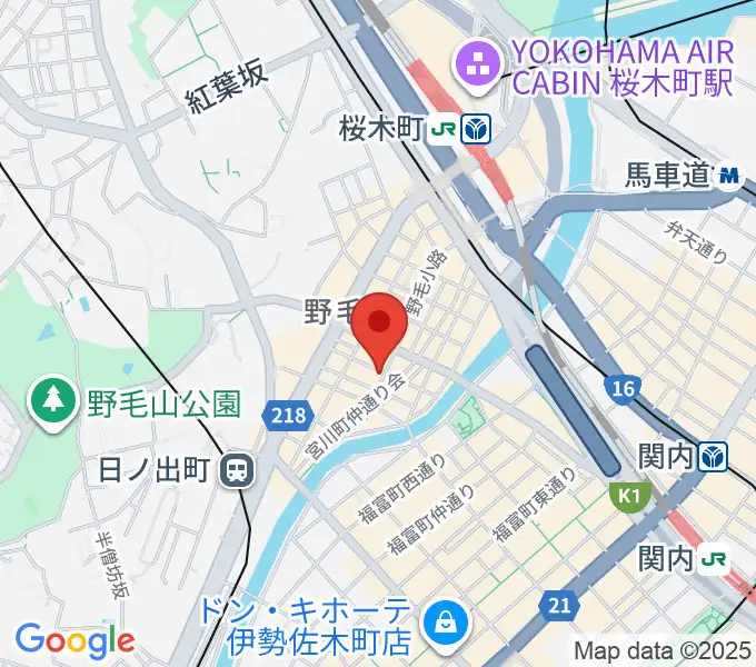 Cabaret Café うっふの地図
