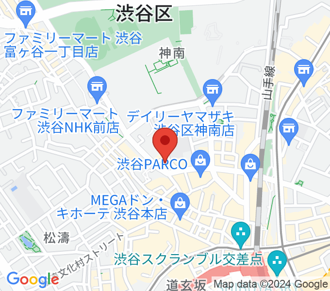 Disc Jam 渋谷シスコ店の場所