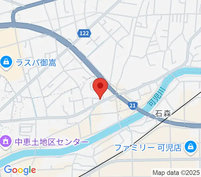 可児MIZの地図