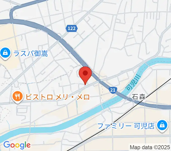 可児MIZの地図