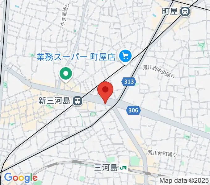 キーノート・シアターの地図