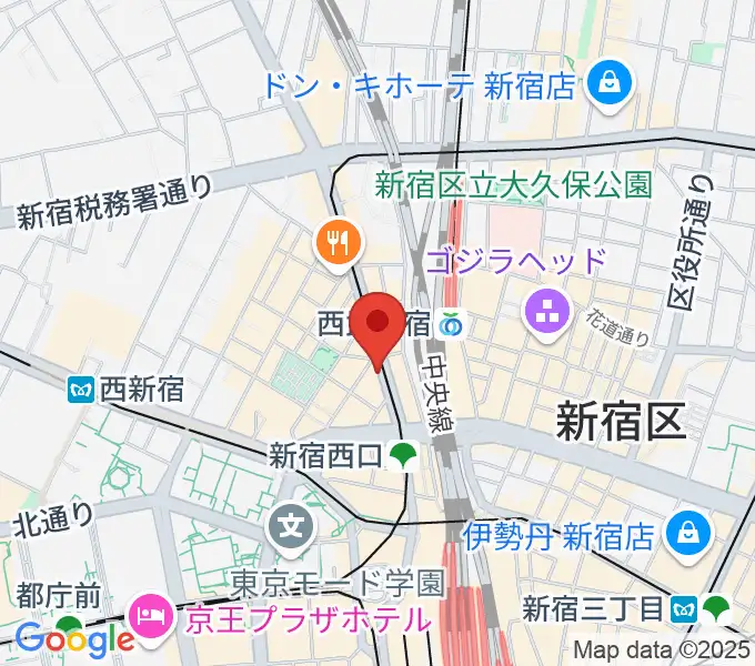 HAL'S JAZZの地図