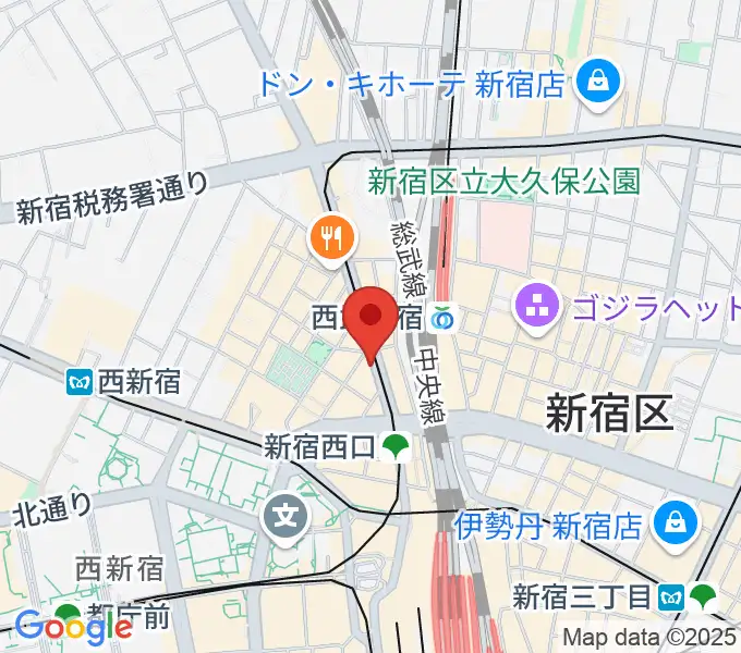 HAL'S JAZZの地図