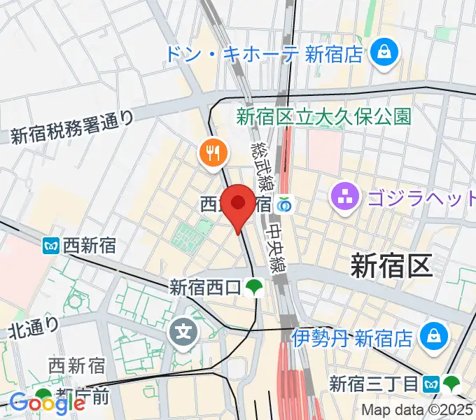 HAL'S JAZZの地図