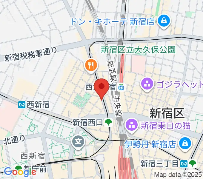 HAL'S JAZZの地図