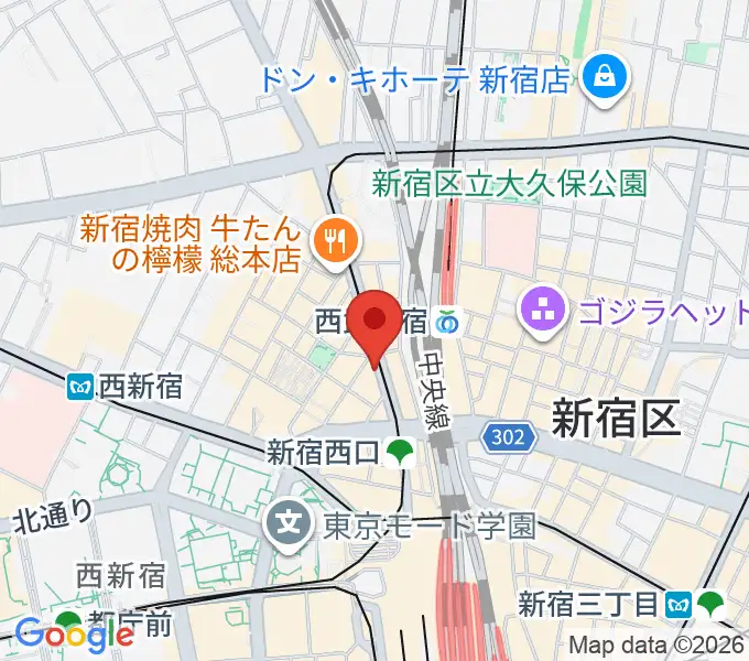 HAL'S JAZZの地図