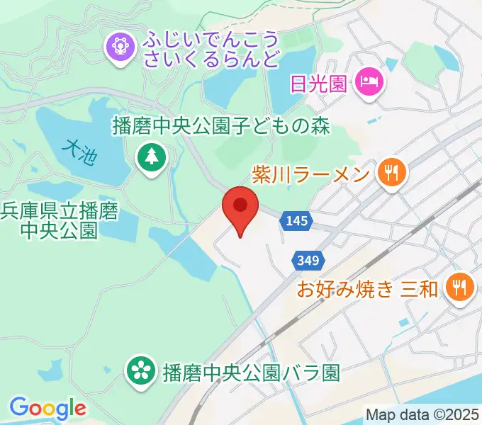 加東市地域交流センターの地図