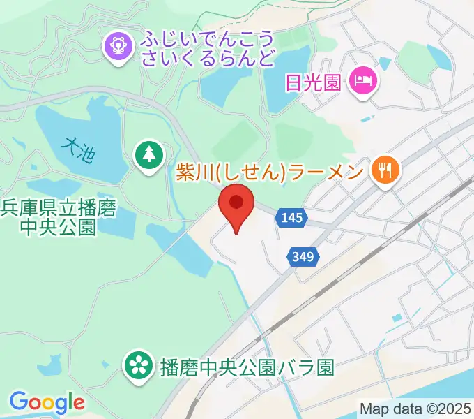 加東市地域交流センターの地図