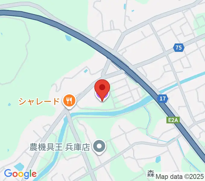 加東市東条文化会館コスミックホールの地図