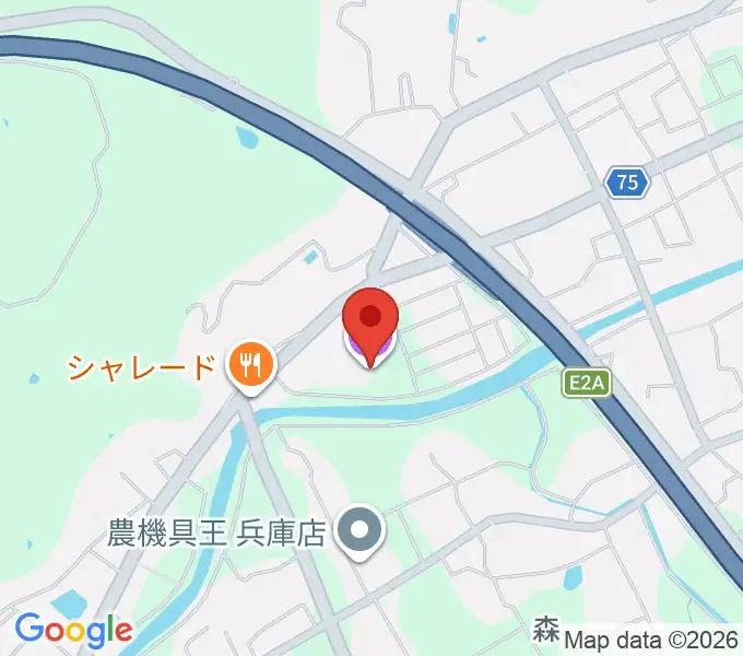 加東市東条文化会館コスミックホールの地図