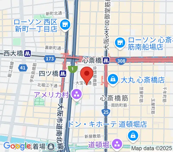 VINYL CHAMBERの地図